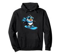 Design Original de Sports d'hiver en Forme de Pingouin Sweat à Capuche