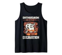 Design paléontologue Amusant pour Les Amateurs de Dinosaures Débardeur