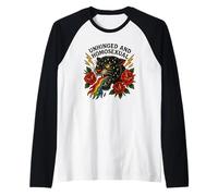 Design panthère homosexuelle et décharnée Gay Pride Manche Raglan