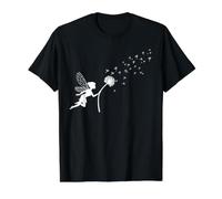Design Papillon Pissenlit Prairie cœurs fées T-Shirt Graphique avec Valeur