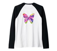 Design papillon unique collage insecte jardin papillons Manche Raglan