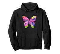 Design papillon unique collage insecte jardin papillons Sweat à Capuche