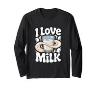 Design Passion « I Love Milk Beverage » Manche Longue