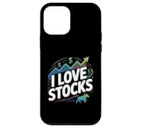 Design passionné de marché boursier I Love Stocks Coque pour iPhone 12 mini