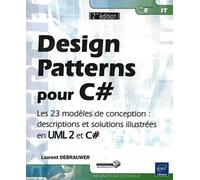 Design Patterns Pour C# - Les 23 Modèles De Conception : Descriptions Et Solutions Illustrées En Uml 2 Et C#