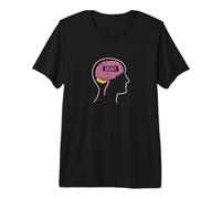 Design pensé « Belief Brain Power » T-Shirt Haut de Gamme