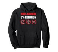 Design Pentagramme Scientifique athée pour adversaires d'église Sweat à Capuche