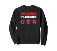 Design Pentagramme Scientifique athée pour adversaires d'église Sweatshirt