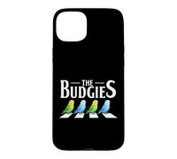 Design Perruche The Budgies Crossing Coque pour iPhone 15 Plus
