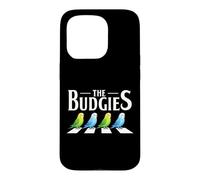 Design Perruche The Budgies Crossing Coque pour iPhone 15 Pro