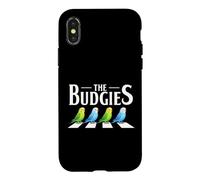 Design Perruche The Budgies Crossing Coque pour iPhone X/XS