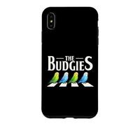 Design Perruche The Budgies Crossing Coque pour iPhone XS Max