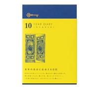Design Phil green diary 10 years continuous use door navy blue 12397006