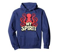 Design Pieuvre Esprit Animal - Illustration Kraken Océan Sweat à Capuche