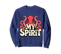 Design Pieuvre Esprit Animal - Illustration Kraken Océan Sweatshirt