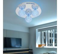 Plafonnier plafonnier plafonnier lampe 3-couleur RGB LED Cara 88096-3