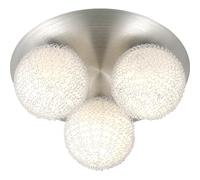 Design plafonnier boule lumière verre lampe maille aluminium salon salle à manger éclairage Globo 5962-3