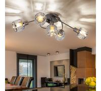 Design Plafonnier Verre Cristal Spot Lampe la Vie Chambre Éclairage Spot
