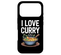 Design Plat Savoureux I Love Curry Coque pour iPhone 17 Pro