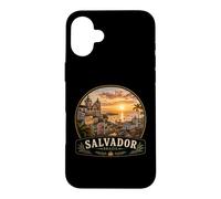 Design Port Colonial Salvador Brésil Coque pour iPhone 16 Plus