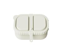 Design portable | Compact et léger, adapté pour le camping, les voyages ou pour une utilisation - Profitez d'un délicieux assaisonnement à tout moment - Nzj277 (blanc, 10)