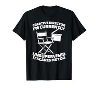 Design Publicité - Branding Directeur Créatif T-Shirt