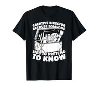 Design Publicité - Branding Directeur Créatif T-Shirt