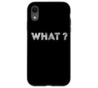 Design Qui Dit Quoi ? Coque pour iPhone XR