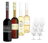 Design Range - Pack de 4 Bouteilles + 6 catavinos