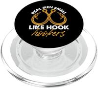 Design Real Men Smell Like Hookers PopSockets PopGrip pour MagSafe