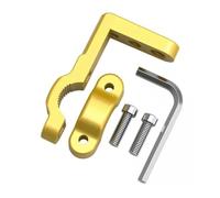 Design résistant aux vibrations - Kit de support de lampe de tête en aluminium pour voiture, moto, VTT, camion - Pinces de travail LED universelles - Diamètre du tube : 22-60 mm - 2 pièces - Kit de