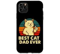 Design rétro Amusant pour Amoureux des Chats Coque pour iPhone 11 Pro Max