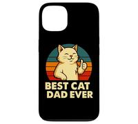 Design rétro Amusant pour Amoureux des Chats Coque pour iPhone 13