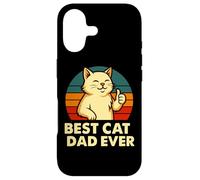Design rétro Amusant pour Amoureux des Chats Coque pour iPhone 17