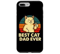 Design rétro Amusant pour Amoureux des Chats Coque pour iPhone 7 Plus/8 Plus