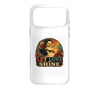 Design rétro Arc-en-Ciel Vintage Let Love Shine LGBTQ Pride Coque pour iPhone 17 Pro Max