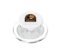 Design rétro Arc-en-Ciel Vintage Let Love Shine LGBTQ Pride PopSockets PopGrip pour MagSafe