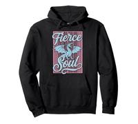 Design rétro avec créature Mythique féroce Sweat à Capuche