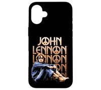 Design rétro avec Signe de Paix Coque pour iPhone 16 Plus