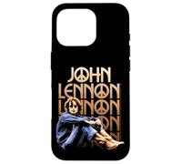 Design rétro avec Signe de Paix Coque pour iPhone 16 Pro