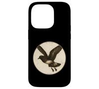 Design rétro coloré Wilson's Storm-Petrel Bird Coque pour iPhone 14 Pro