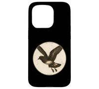Design rétro coloré Wilson's Storm-Petrel Bird Coque pour iPhone 15 Pro