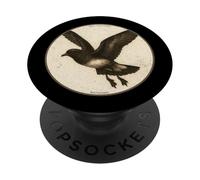 Design rétro coloré Wilson's Storm-Petrel Bird PopSockets PopGrip Adhésif