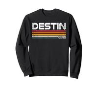 Design rétro de Destin, Floride, Destin, Floride Sweatshirt