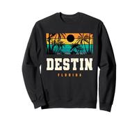 Design rétro de Destin, Floride, Destin, Floride Sweatshirt
