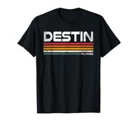 Design rétro de Destin, Floride, Destin, Floride T-Shirt