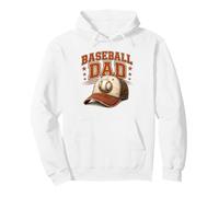 Design rétro de Supporter de Fan de Baseball Dad Sweat à Capuche