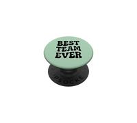 Design rétro des années 70 avec Inscription « Best Team Ever » PopSockets PopGrip Adhésif
