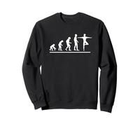Design rétro des années 70 pour danseur de ballet Sweatshirt