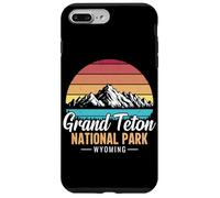 Design rétro des Montagnes du Parc National Grand Teton Coque pour iPhone 7 Plus/8 Plus